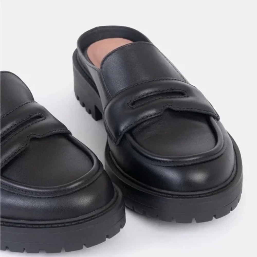 WYDR Studios Alex Lug Loafer Mile - Black, 9WW (Extra Wide) - New in Box